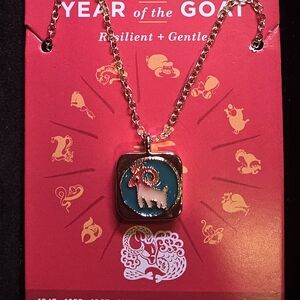Year of the Goat Pendant Necklace